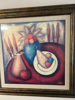 Framed art (2 pieces)