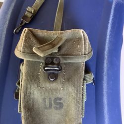 Vintage Military Small Ammunition Case