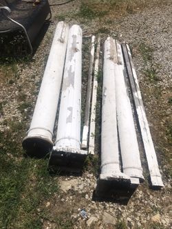 89” + caps 8” post