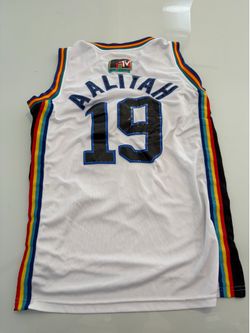 Vintage 90’s MTV Aaliyah basketball jersey NBA Michael Jackson R&B destiny’s child Beyoncé Whitney Houston