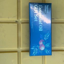 Lagunamoon Essential Oils Christmas Set - 6 Oils for Diffusers, Home Care, Candle Making Scents, Fragrance, Aromatherapy, Humidifiers, Gifts - Pepperm