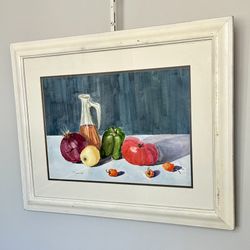 Still Life Watercolor Painting Artwork L31”x24”
