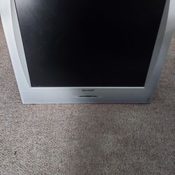 Table top flat panel with RCA Jacks