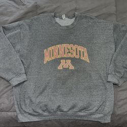 Minnesota Crew Neck Hoodie - 2XL