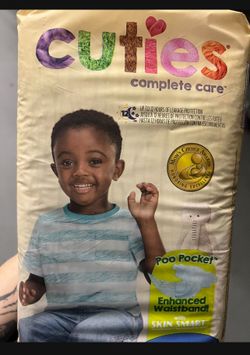 Cuties Diapers Size 7!
