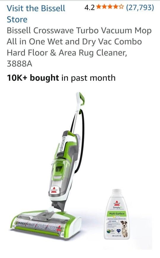 Bissell Vacumm And Mop