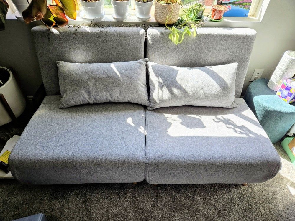 Armless Sofa Chair and Bed
