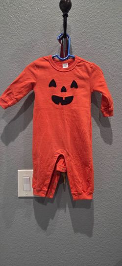 Toddler pumpkin onsie