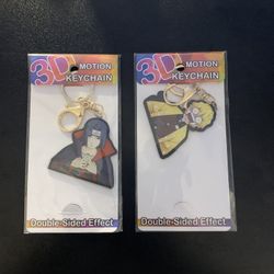 Anime Zenitsu & Itachi 3D Key Chains 