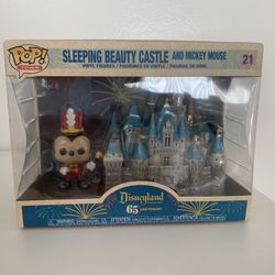 Brand New Sleeping Beauty Castle And Mickey Mouse