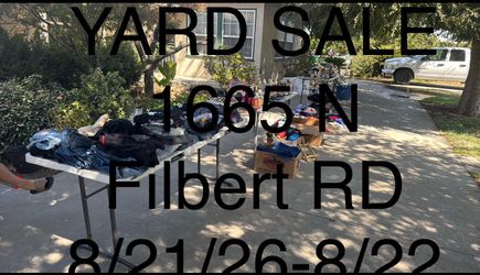 Yard Sale 8/21/26-8/22/26