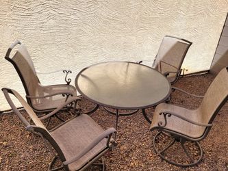 Outdoor Table and Chair Set