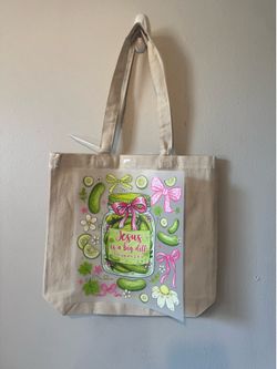 Natural Canvas Tote