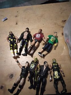 WWE and New figure  lot