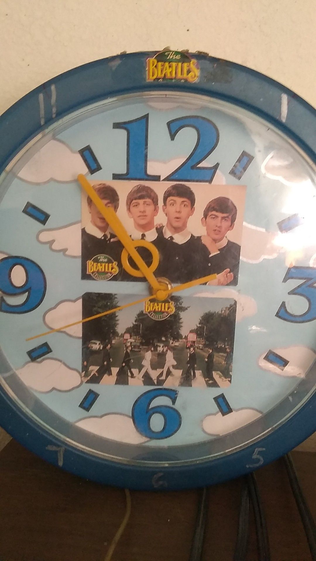 Antique Beatles clock