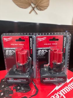 Milwaukee 12 Volts High Output XC5.0