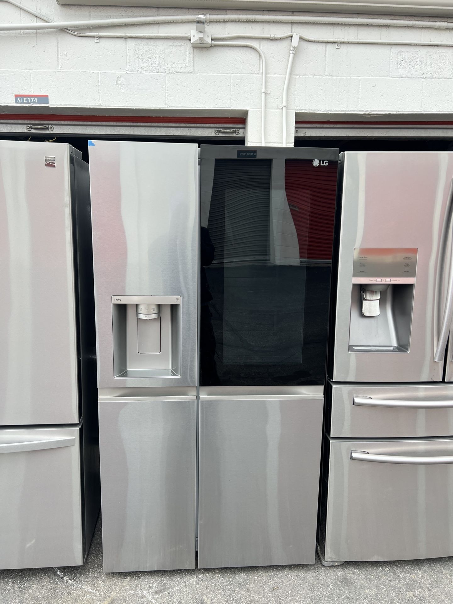 Lg Side By Side Refrigerator Stainless Steel ( Instaview