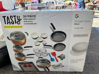 Tasty 30-Piece Heavyweight Non-Stick Cookware Set