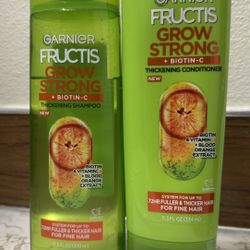 garnier fructis thickening shampoo and conditioner