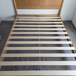 Mid Century Modern Bed Frame Queen