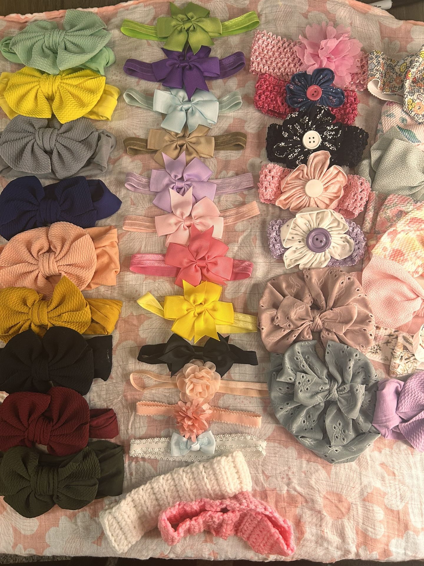 65 Babygirl Bows For $6!