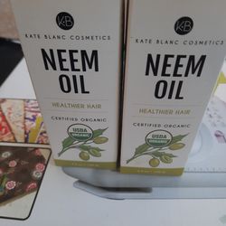 2 4oz. Certified Organic Neem Oil