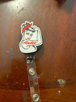 Nurse badge reel