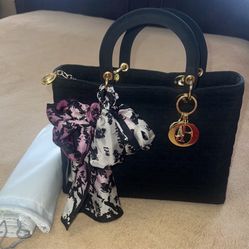 Authentic Christian Dior Hand Bag 