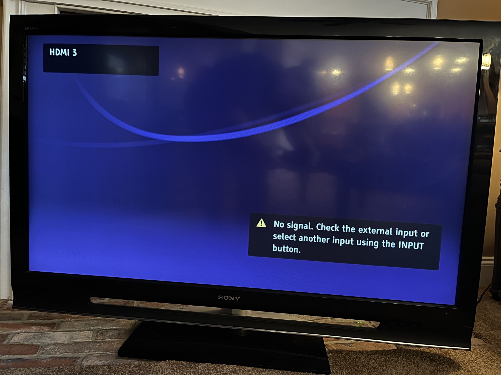 Sony Bravia 52” HDTV…Works Perfectly