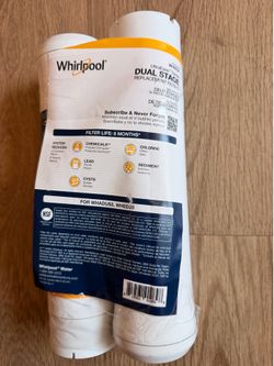 Dual Stage Under Sink Replacement Filters