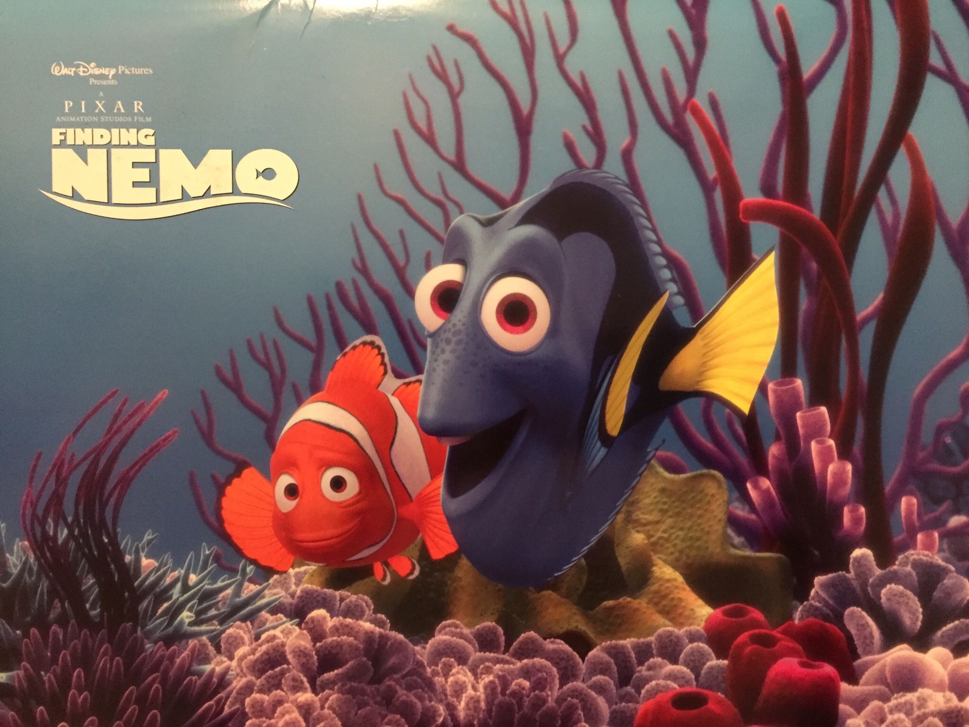 New Disney Pixar Finding Nemo Art Kids Baby Room Decor