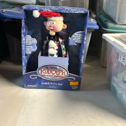 Vintage Rudolf The Red Nose Reindeer  Charlie In The Box 