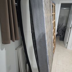Mattress, Box Spring, Mirror 