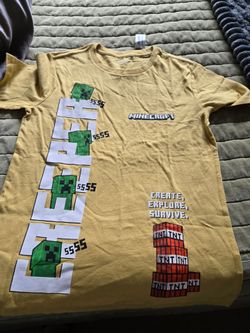 Minecraft boys t-shirt