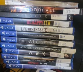 VIDEO GAMES Priced Individually