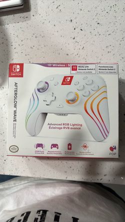 PDP Afterglow Wave Wireless Nintendo Switch Controller