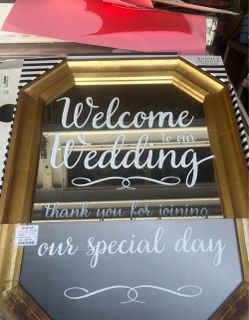 Mirror - Welcome to our wedding