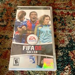 FIFA 08 With Manual For PSP