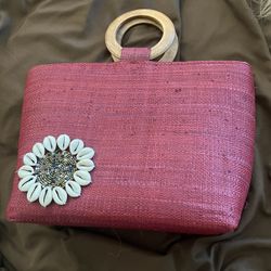 Straw Weaving Tote Bag