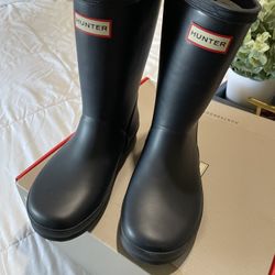 Hunter boys rain boots 