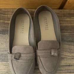 Journee Collection Brown Loafers – Women’s Size 9 Wide – $15 OBO