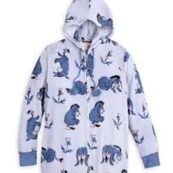  Eeyore Sleep Onesie With Pockets for Adults by Munki Munki