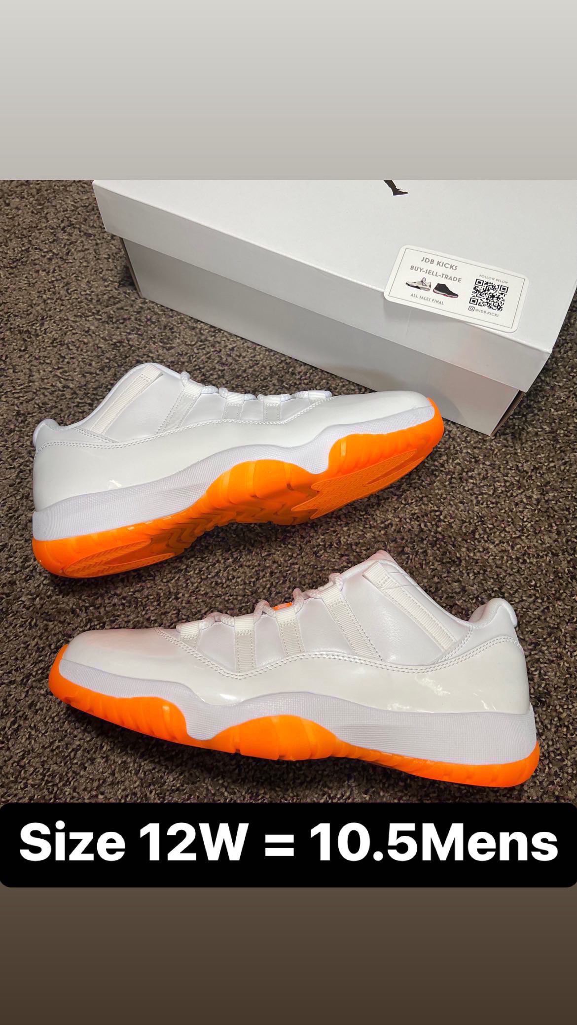 Jordan 11 Low Citrus