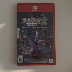 Pokemon ZA legends Nintendo switch 2 game
