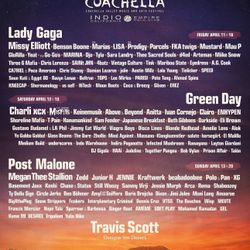 2 Coachella VIP tickets Face Value 