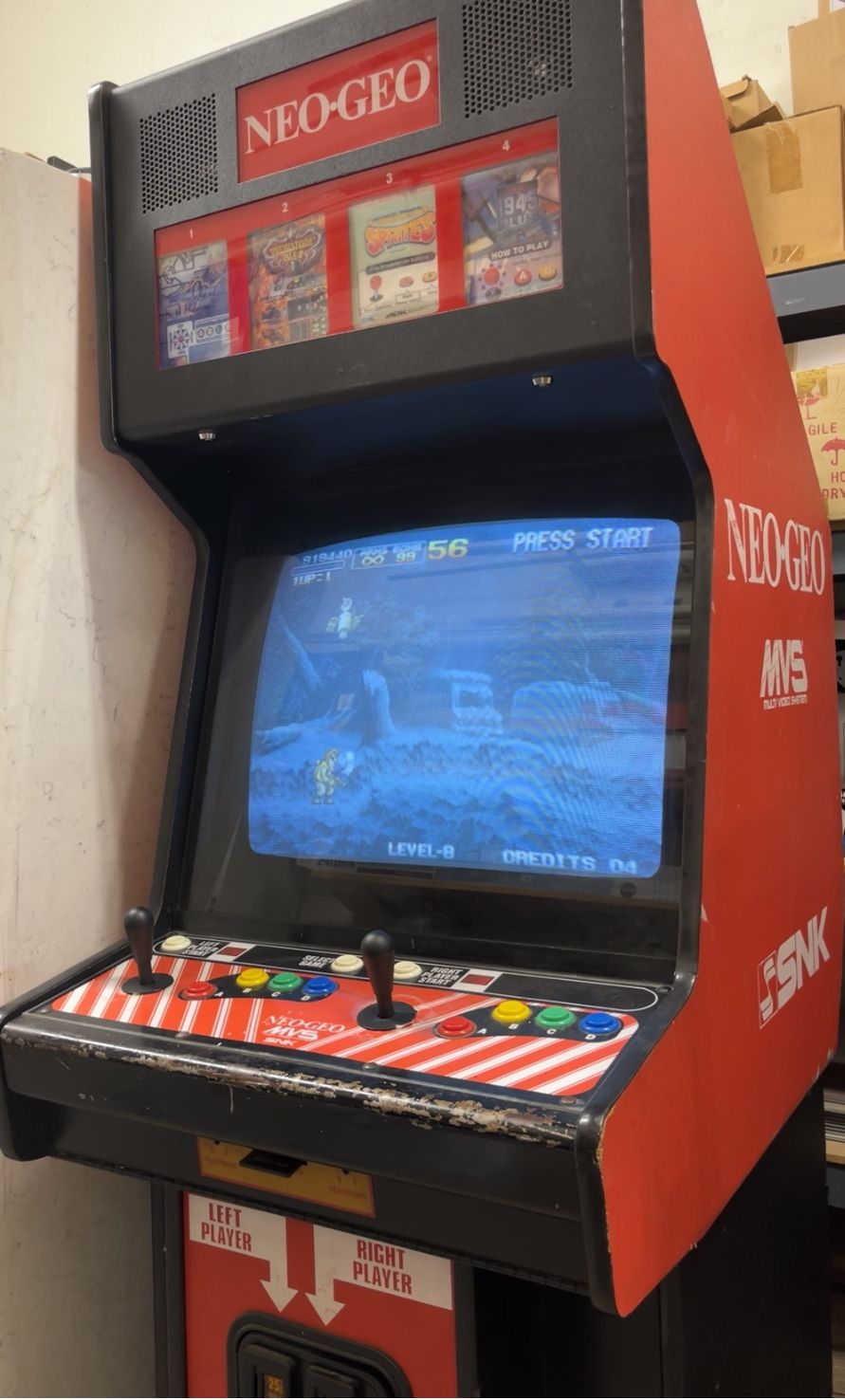 Neo Geo Arcade 4 Slots - RARE
