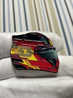 Carlos Sainz 2023 No. 55 F1 Enamel Pin Brooch Formula1 Custom