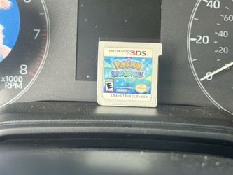 Pokémon X Pokémon Omega, ruby and Alpha Sapphire carts only