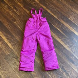 Girl Snow Bib Sz 6X-7 (target) 
