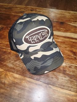 Von Dutch Unisex Camouflage Trucker Style Snapback Hat